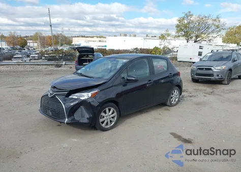 2015 Toyota Yaris Le z USA, uszkodzony, nr VIN VNKKTUD38FA048299
